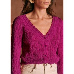 Like new Sezane Saja cardigan. Size small. Only worn twice.